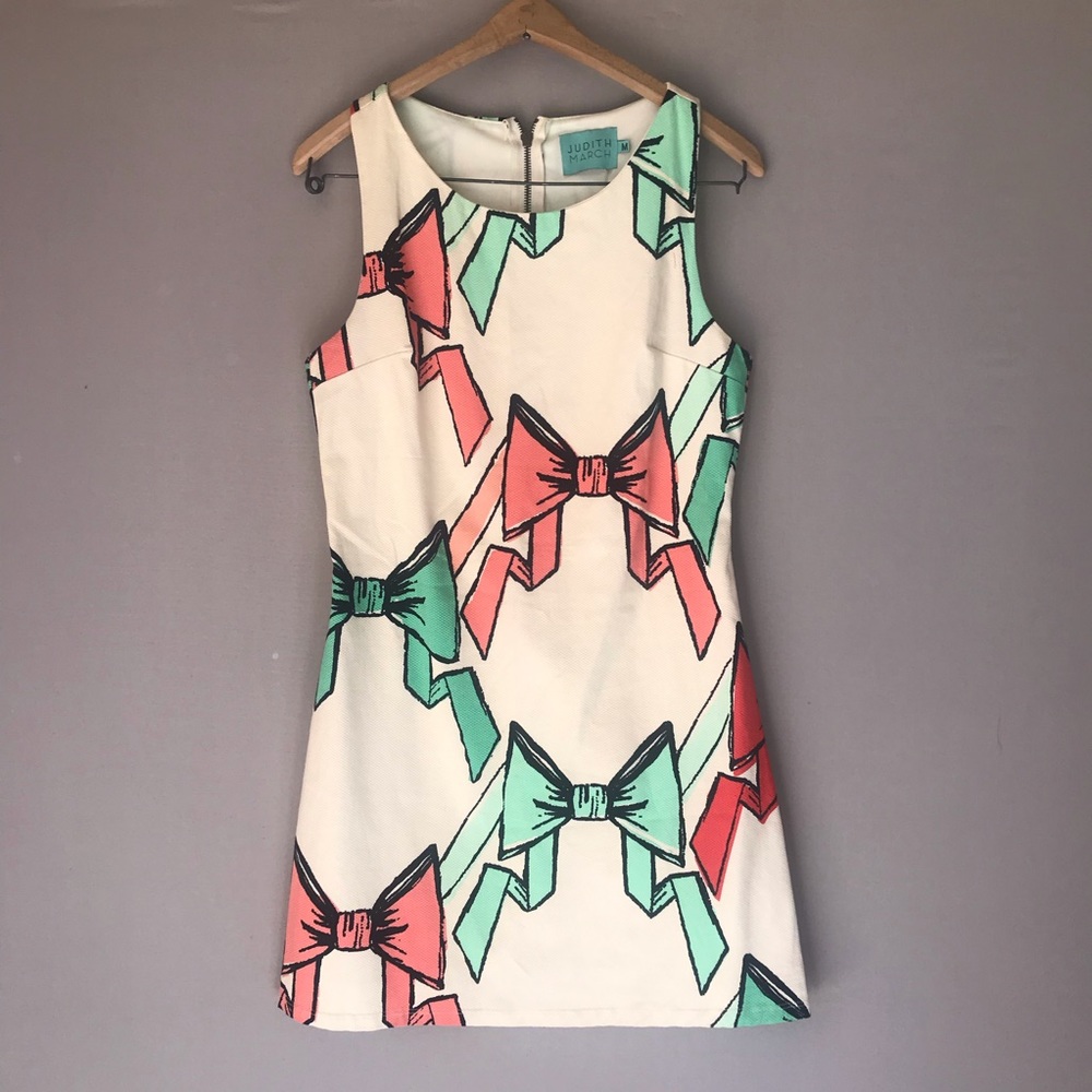 Judith March Fun Spring Ribbon Dress Pastel Medium